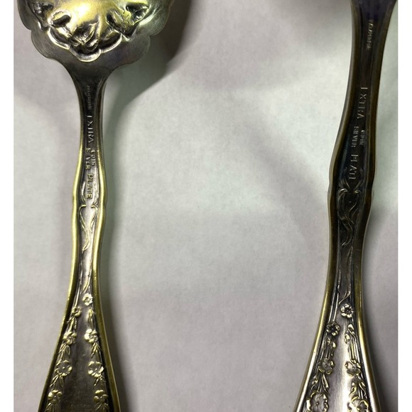 Oneida GALVESTON Stainless Steel Flatwear 2pc Gravy Ladle & Serving Spoon - Picture 4 of 7